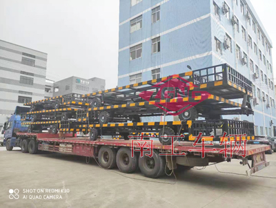 8噸無動(dòng)力牽引骨架平板拖車帶護(hù)欄1I.jpg