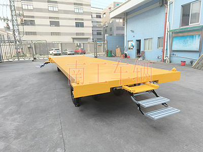 10噸平板拖車帶液壓支腿鋁全金伸縮梯工具車1I.jpg